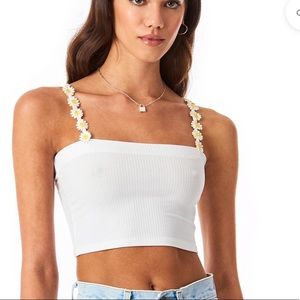 DAISY STRAP TANK TOP